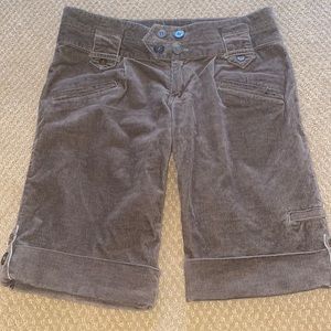 LaRok Micro Corduroy Bermuda Shorts Size 4